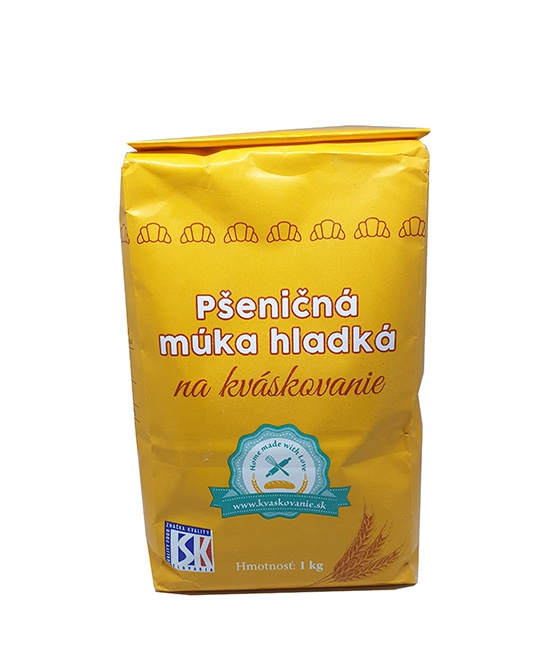 Pšeničná múka hladká na KVÁSKOVANIE 1kg